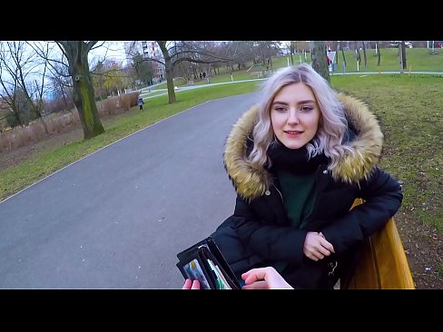 ❤️ Swallows a stranger's hot cum for money - blowjob in the park by Eva Elfie ❤️ Sluts at us